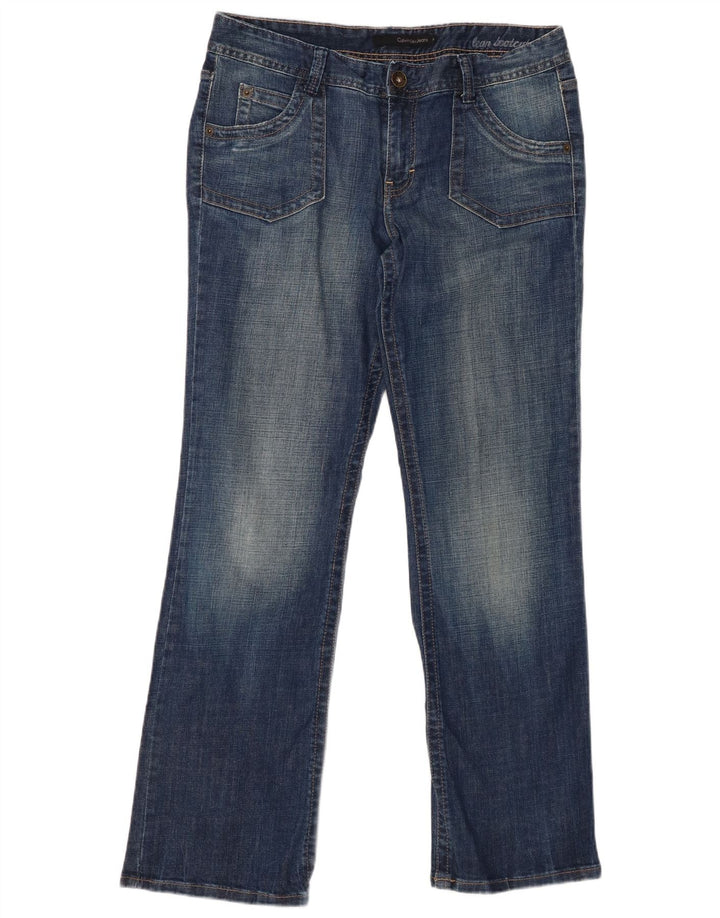 Calça jeans feminina CALVIN KLEIN US 14 XL W34 L31 azul algodão