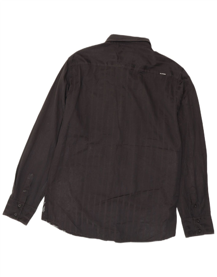 Camisa gráfica masculina Billabong XL poliéster listrado preto