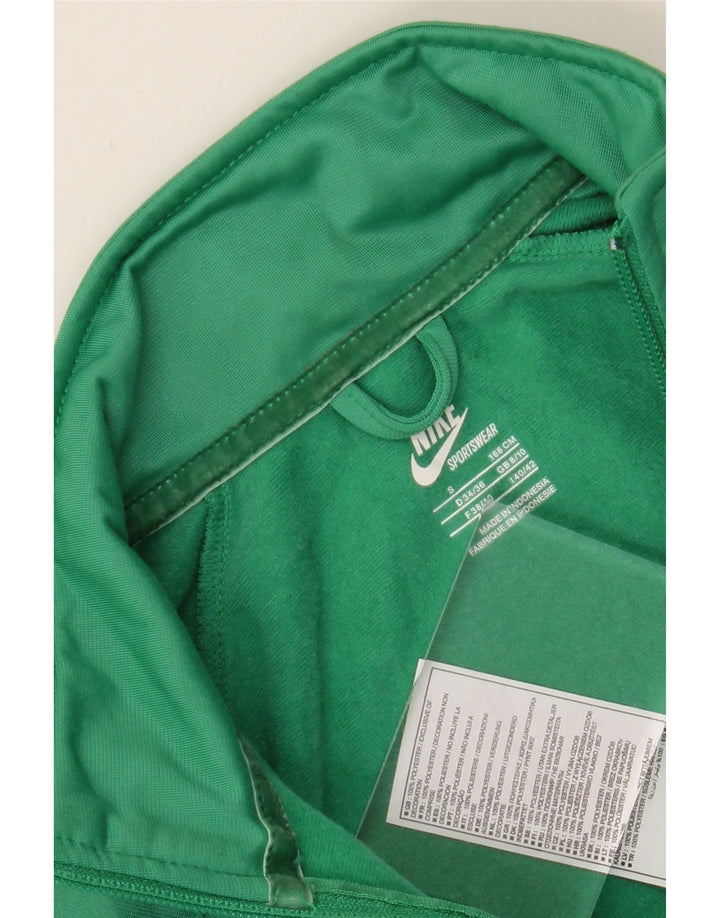 ADIDAS Womens Tracksuit Top Jacket UK 8/10 Small Green Polyester Vintage Adidas and Second-Hand Adidas from Messina Hembry 