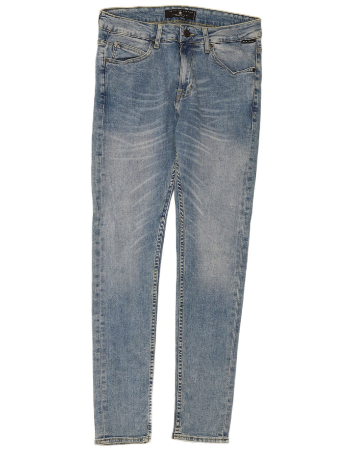 Zara Jeans Skinny Masculino EU 40 Médio W31 L29 Azul