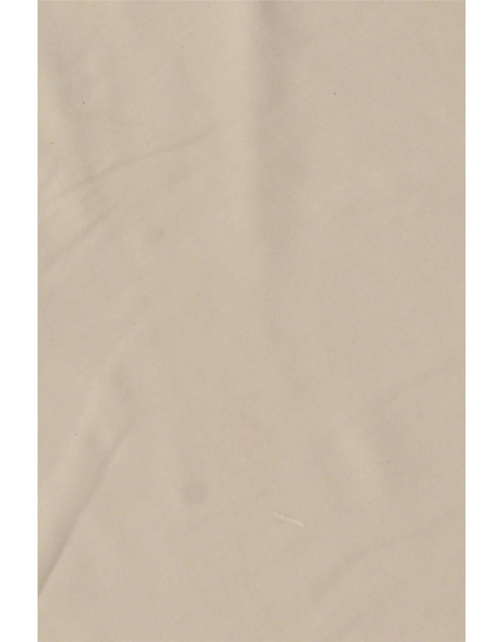 Adidas Mens T-Shirt Top Pequeno Algodão Branco