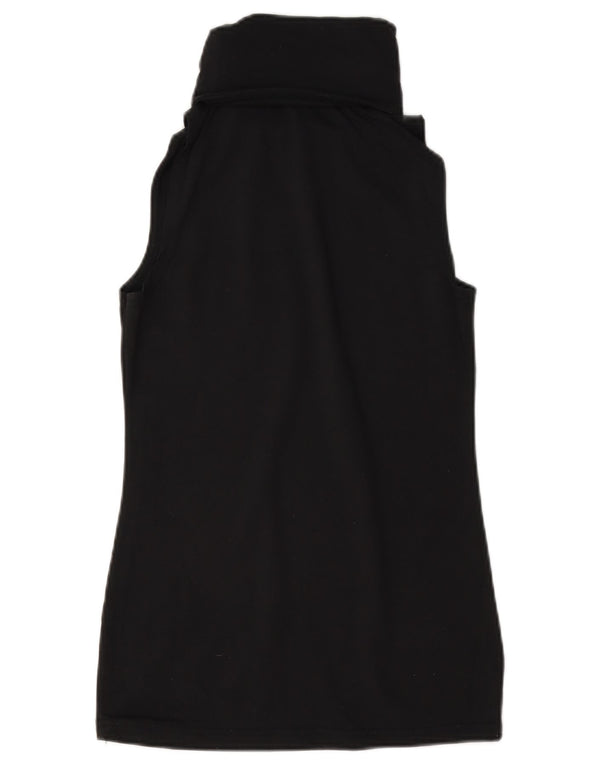 Colete gráfico feminino Ellesse UK 10 pequeno nylon preto