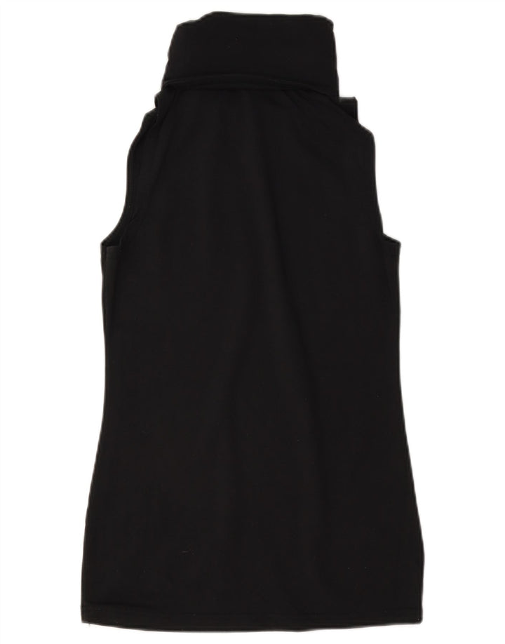 Colete gráfico feminino Ellesse UK 10 pequeno nylon preto