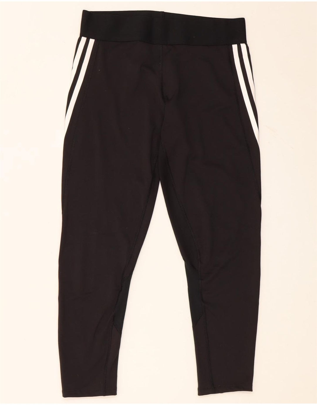 Leggings Adidas Aeroready Femininas UK 12/14 Médio Preto Poliéster