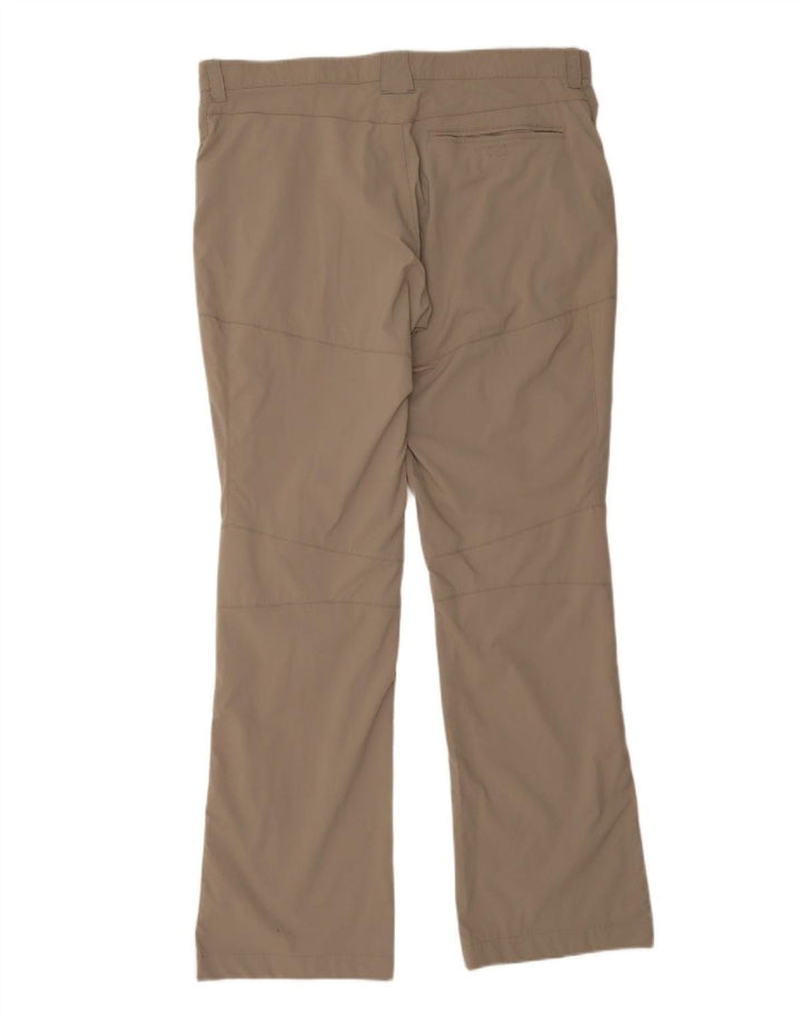 Calça de caminhada masculina Jack Wolfskin W40 L34 cáqui poliamida