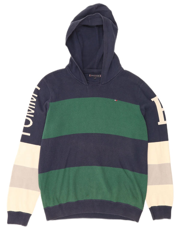 Tommy Hilfiger Boys Graphic Jumper 15-16 anos Multicolorido Colourblock