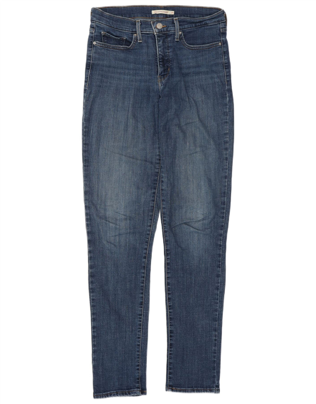 Calça jeans feminina Levi's 314 Shaping Straight W29 L32 Azul