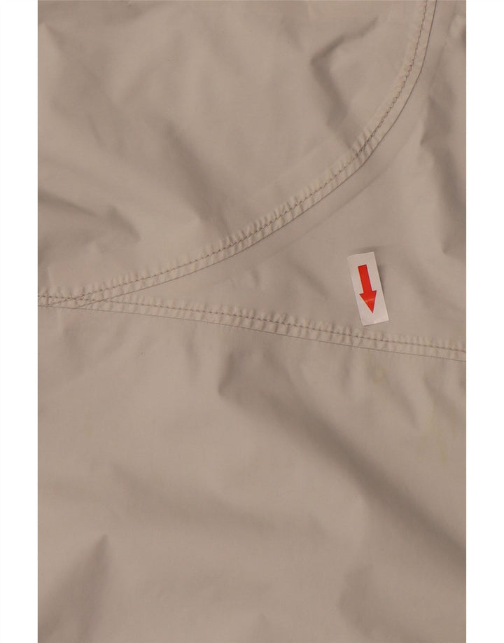 Columbia Womens Interchange Hooded Rain Jacket UK 10 Pequeno Branco