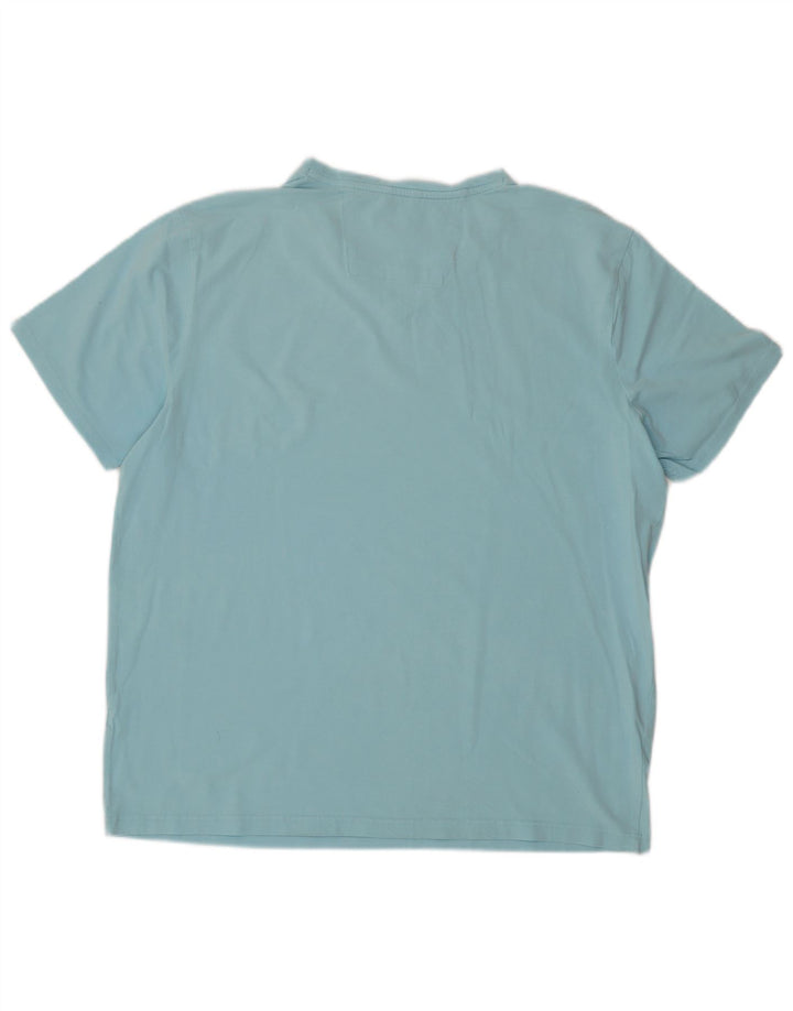 Camiseta masculina NAUTICA Top XL algodão azul