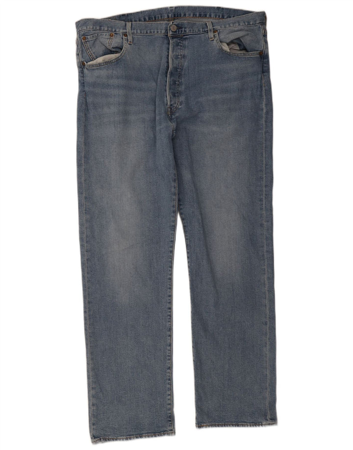 Levi's Masculino 501 Straight Jeans W40 L32 Azul Algodão