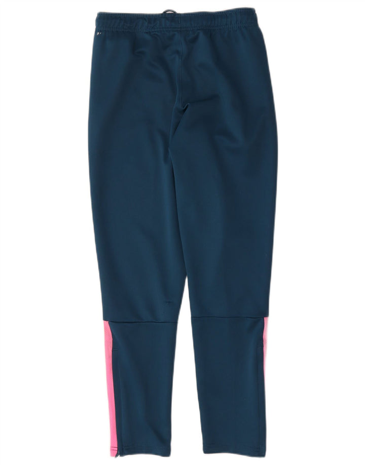 Calças de treino Puma Meninas 11-12 Anos Azul Colorblock Poliéster