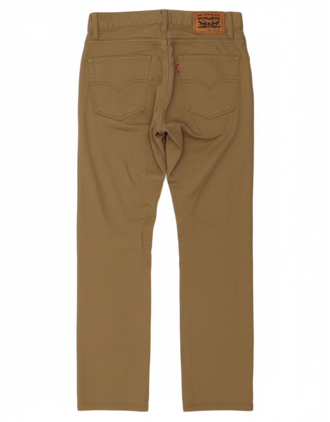 LEVI'S Boys 511 Slim Jeans 13-14 Anos W27 L27 Algodão Marrom