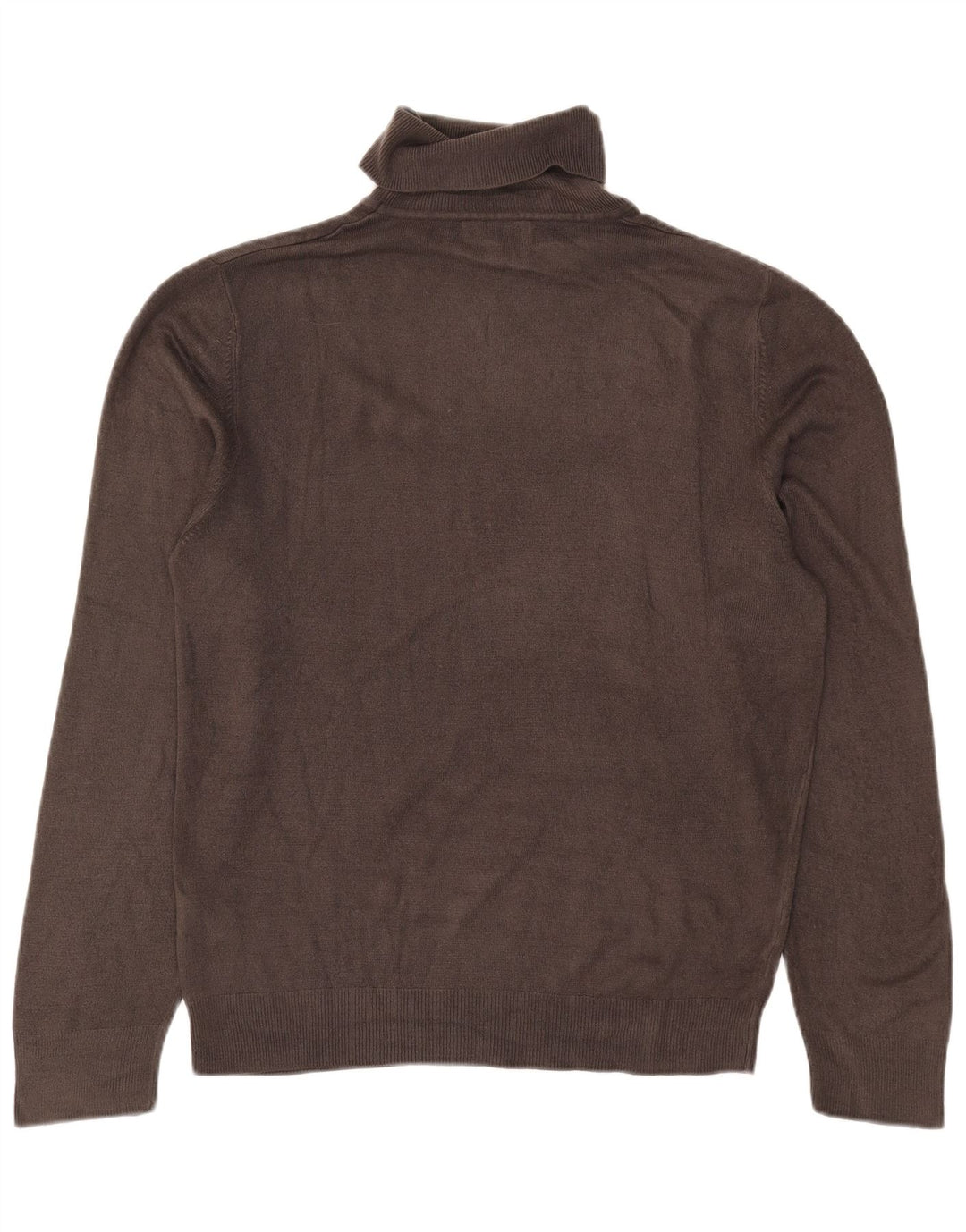 Suéter masculino Marks & Spencer com gola redonda e acrílico cinza médio
