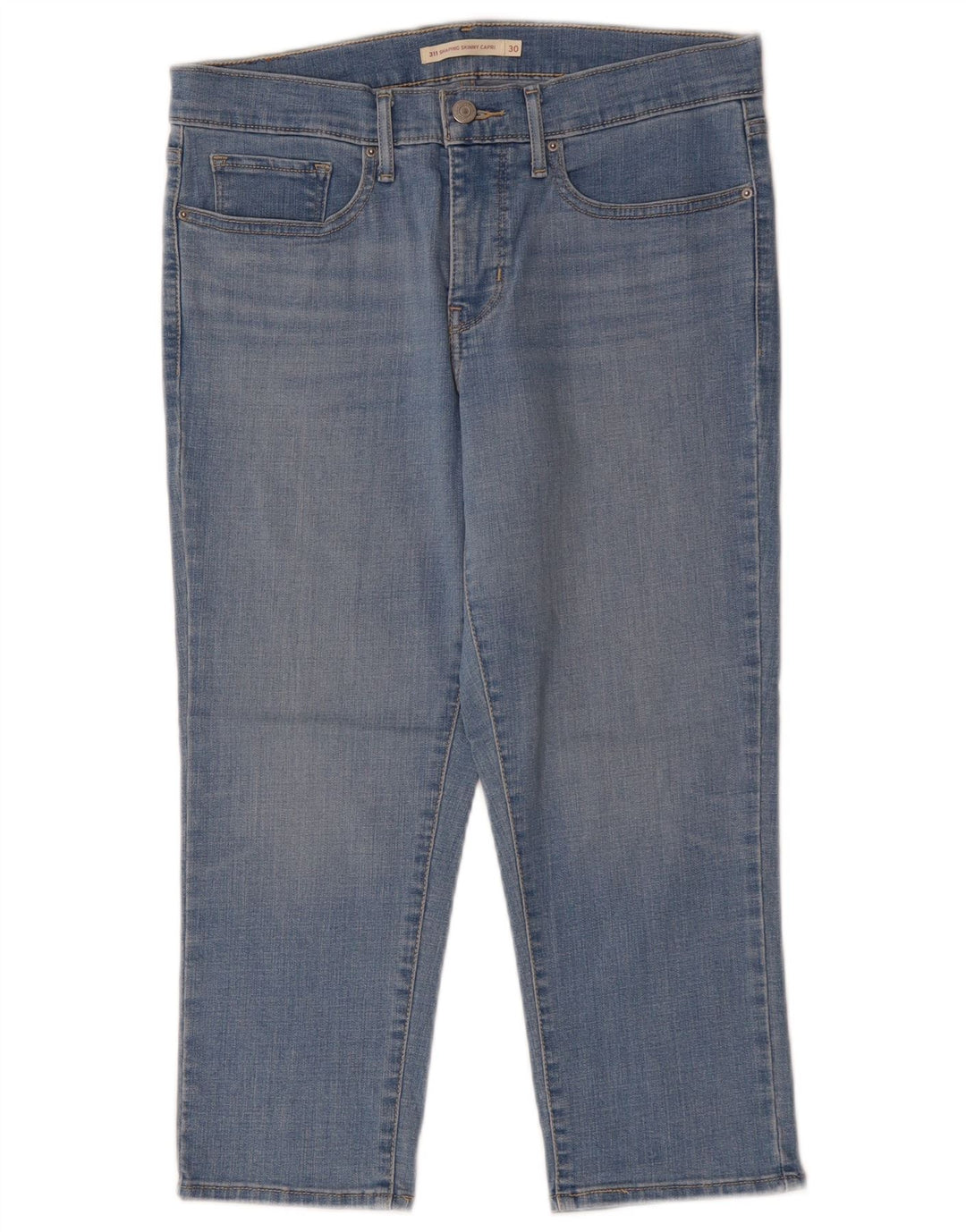 Calça jeans feminina Levi's 311 Shaping Skinny Capri W30 L22 Azul