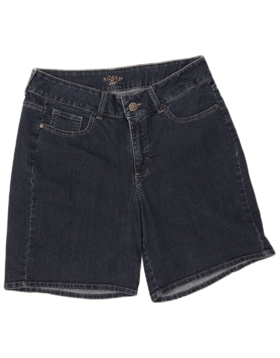 Shorts jeans feminino Riders LEE W32 grande azul marinho