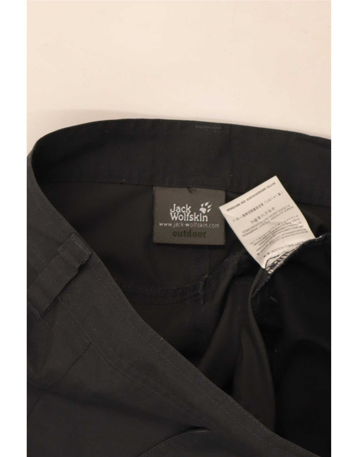 Calça cargo feminina Jack Wolfskin W34 L32 poliéster cinza