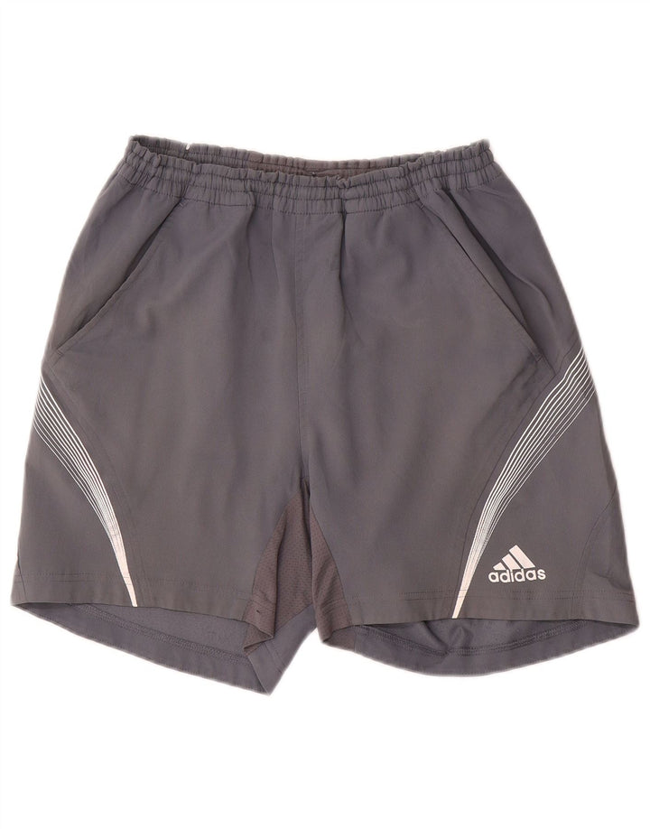 Adidas Masculino Clima 365 Sport Shorts Pequeno Cinza Poliéster