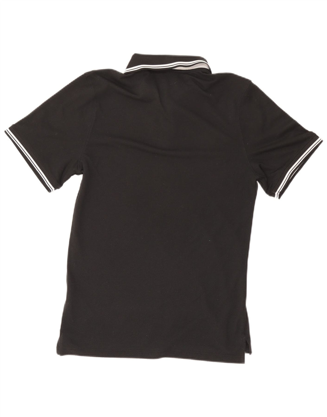 Camisa polo masculina NIKE Dri Fit pequena preta poliéster