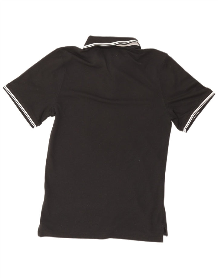 Camisa polo masculina NIKE Dri Fit pequena preta poliéster