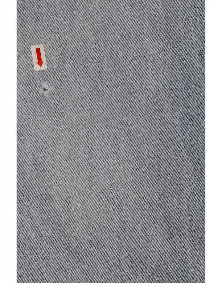 Levi's Masculino 501 Straight Jeans W40 L28 Azul Algodão
