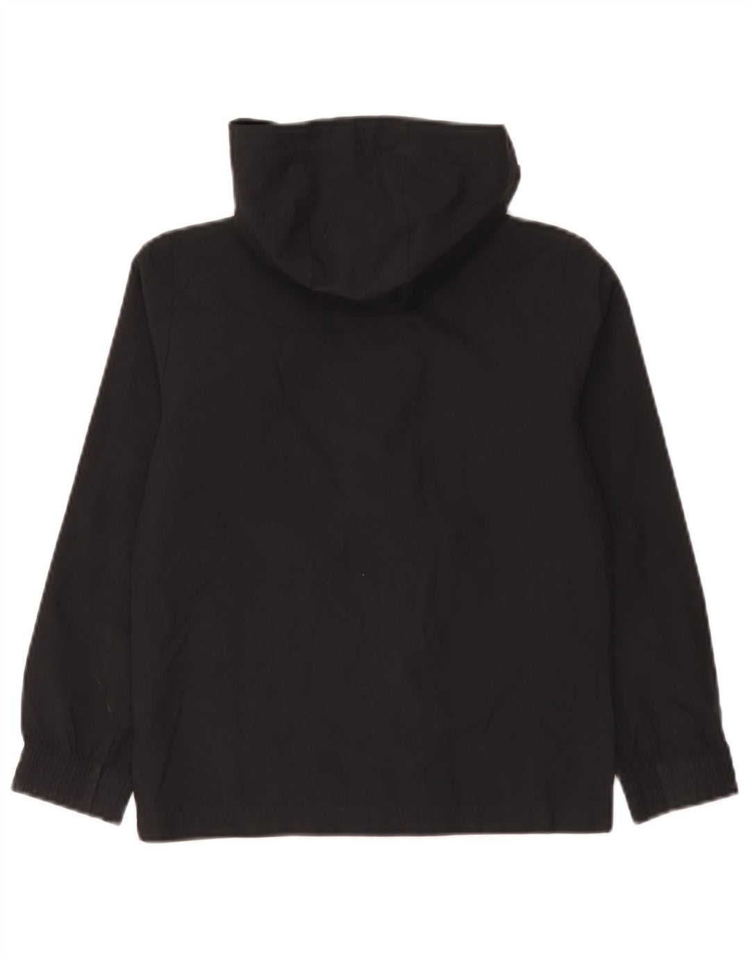 Casaco de chuva com capuz Adidas Boys 7-8 anos preto poliéster