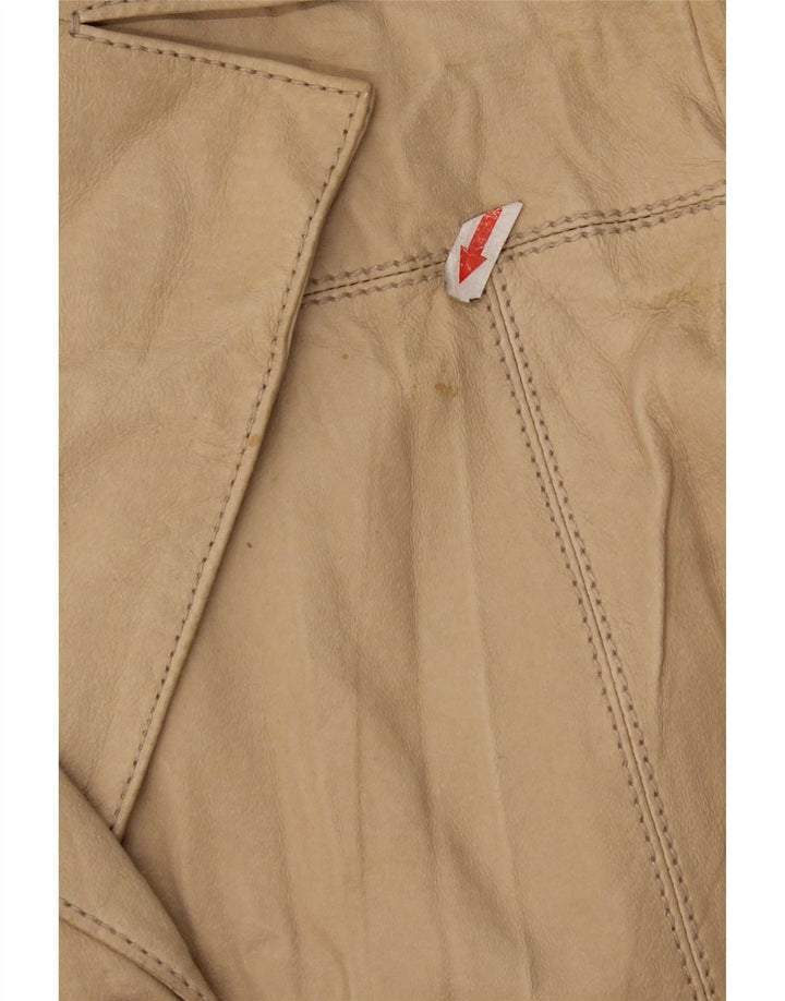 Jaqueta de couro feminina Conbipel IT 50 XL bege