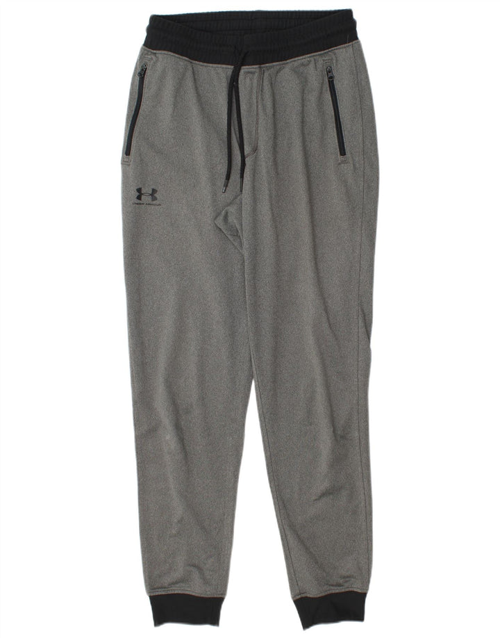 Calça de treino masculina Under Armour Cold Gear joggers cinza pequeno