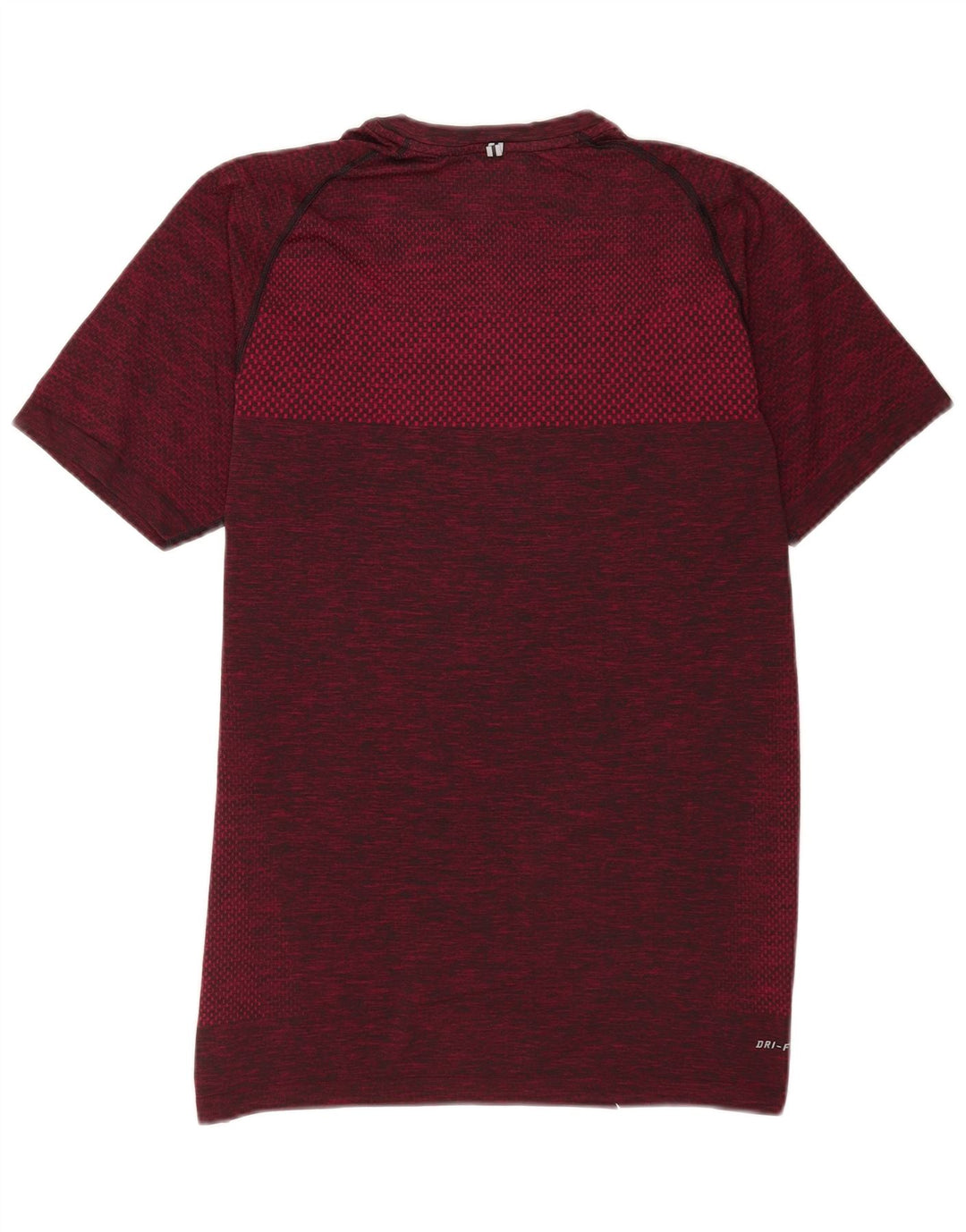 Camiseta Nike Masculina Dri Fit Top Médio Borgonha Salpicada