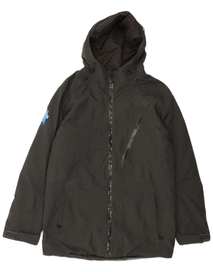 Jaqueta corta-vento masculina The North Face Graphic com capuz Reino Unido 38 cinza médio