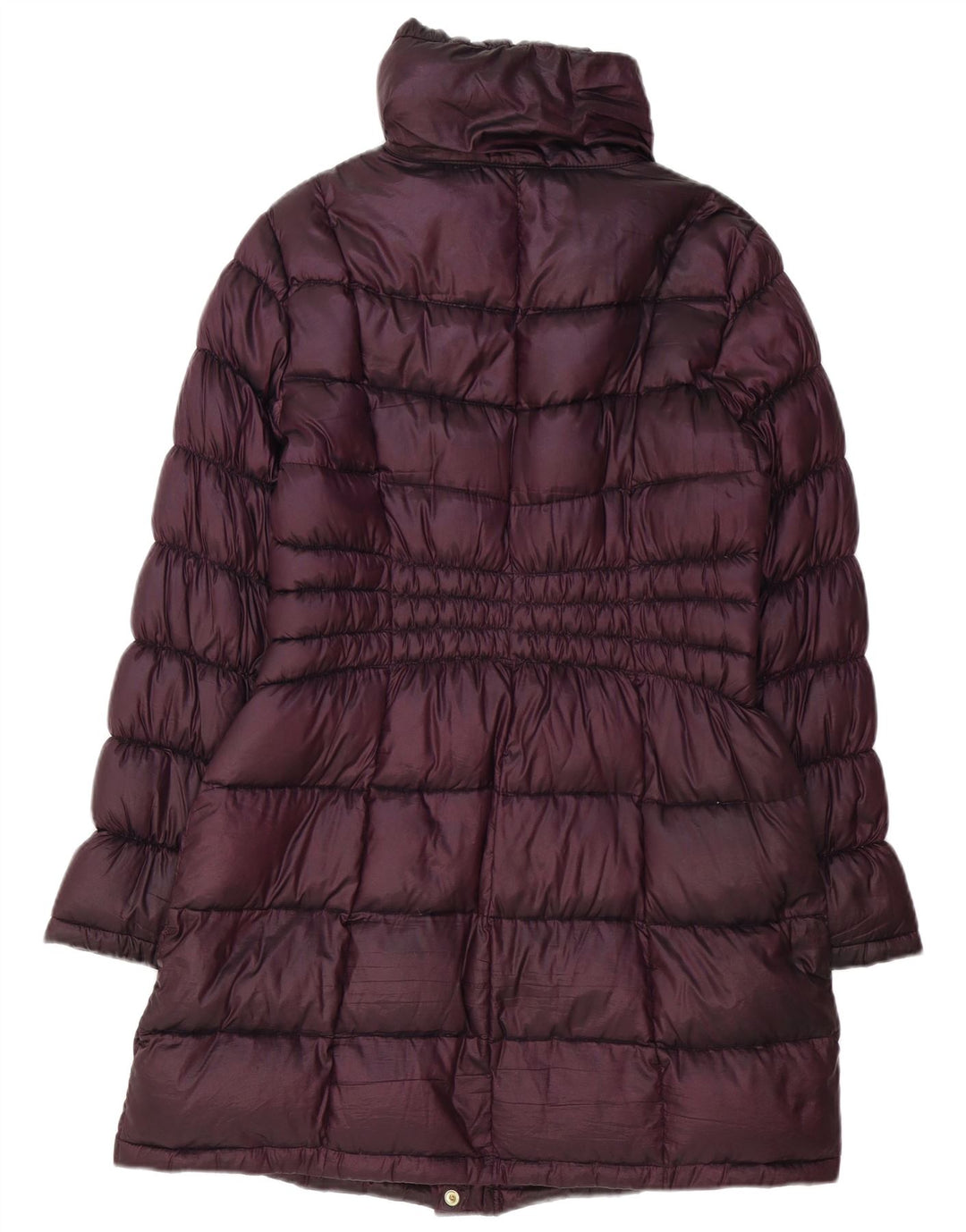 Casaco acolchoado feminino Michael Kors UK 16 grande roxo