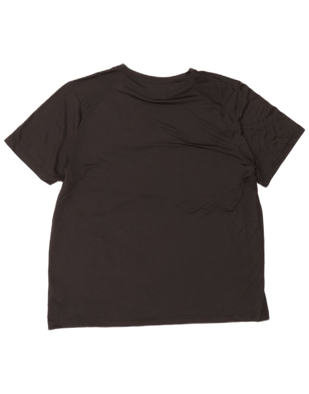 Russell Athletic Mens Camiseta Top Grande Esportes Pretos de Poliéster