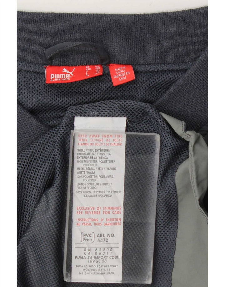 Zara Boys Pullover Treino Top 13-14 Anos Cinza Colourblock Poliéster