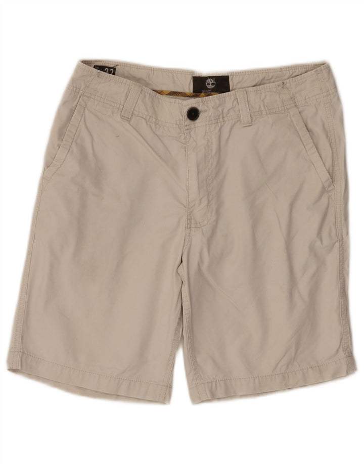 Timberland Mens Earthkeepers Chino Shorts W32 Médio Algodão Bege