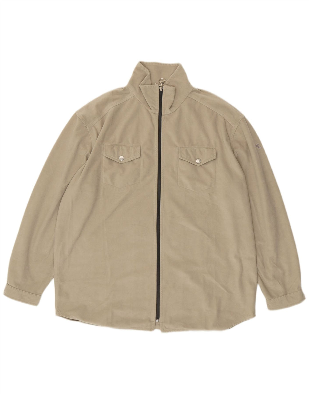 Diadora Mens Tracksuit Top Jacket XL Bege Poliéster