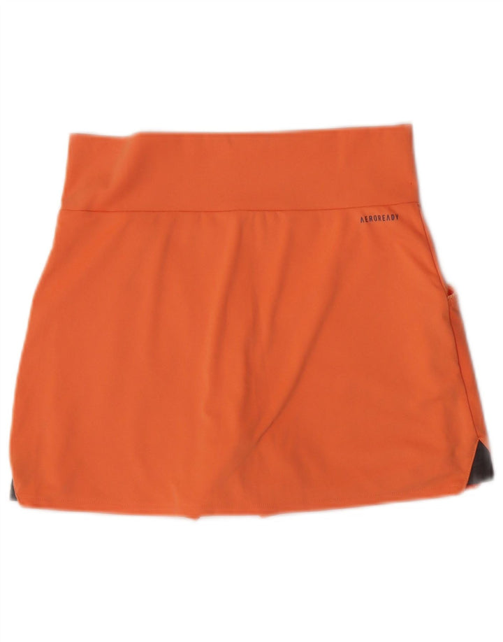 Adidas Menina Skort 11-12 Anos Laranja Poliéster Esporte