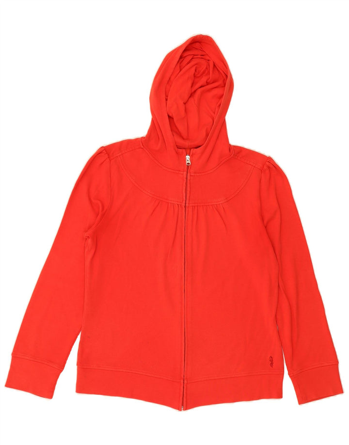 ESPRIT Girls Zip Hoodie Sweater 13-14 Years 2XL  Red Cotton Vintage Esprit and Second-Hand Esprit from Messina Hembry 