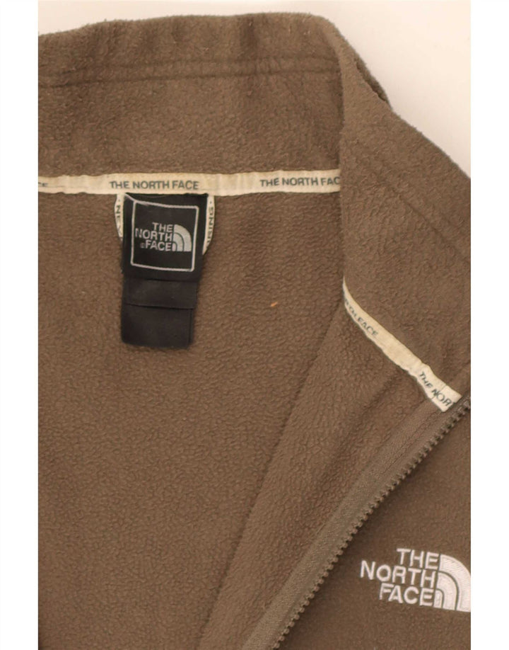 Jaqueta de lã feminina The North Face UK 16 grande marrom