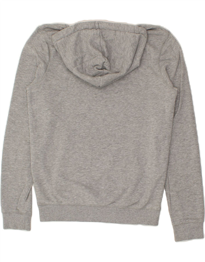 CLOCK HOUSE Mens Graphic Hoodie Jumper XS Grey Cotton Vintage CLOCK HOUSE and Second-Hand CLOCK HOUSE from Messina Hembry 