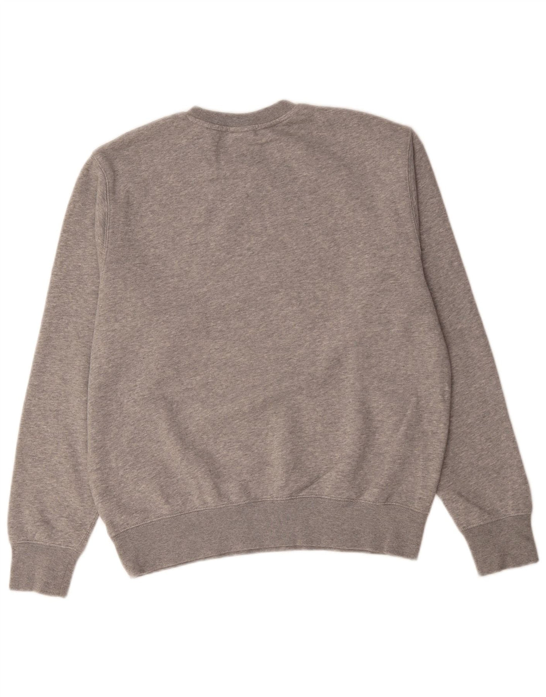 Moletom masculino Nike Jumper cinza médio algodão manchado