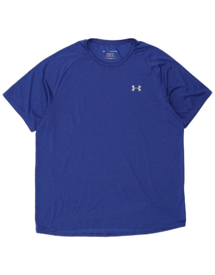 Camiseta masculina Under Armour Top 2XL poliéster azul