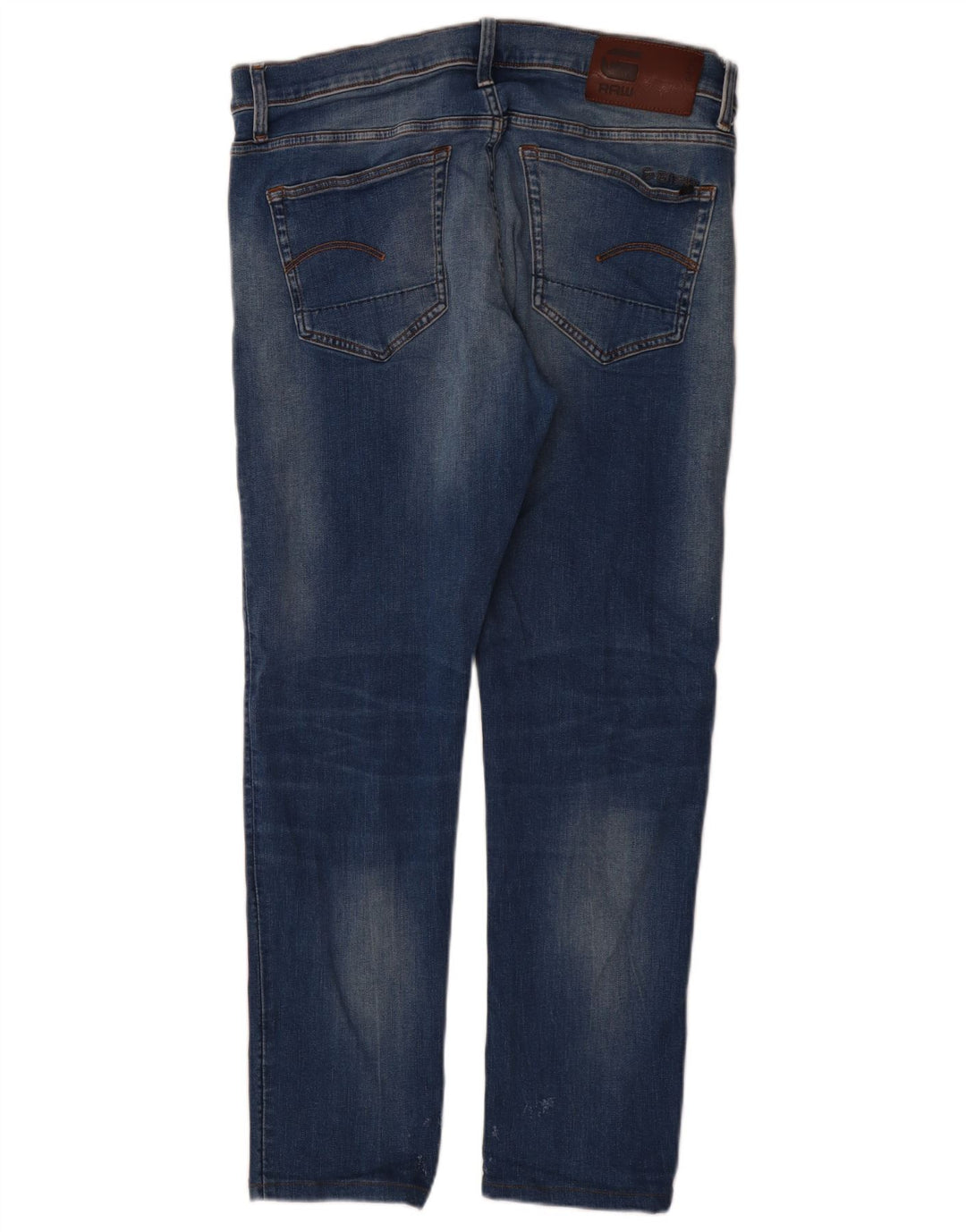 G-Star Masculino Slim Jeans W34 L32 Azul Algodão