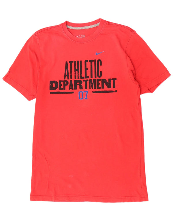 Nike Mens Standard Fit Graphic T-Shirt Top Medium Red