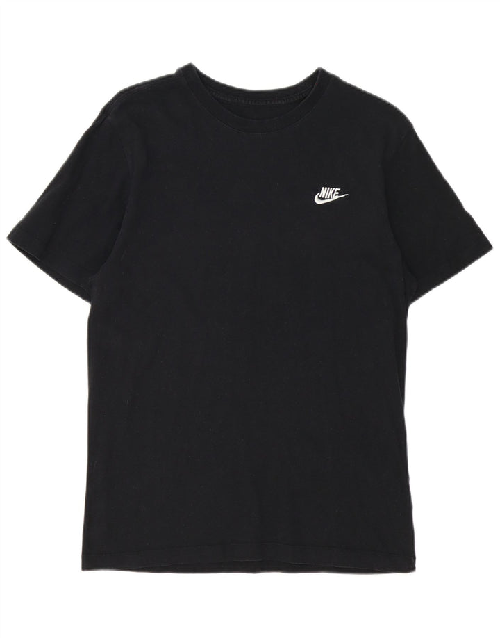 Camiseta masculina Nike Top pequeno algodão preto