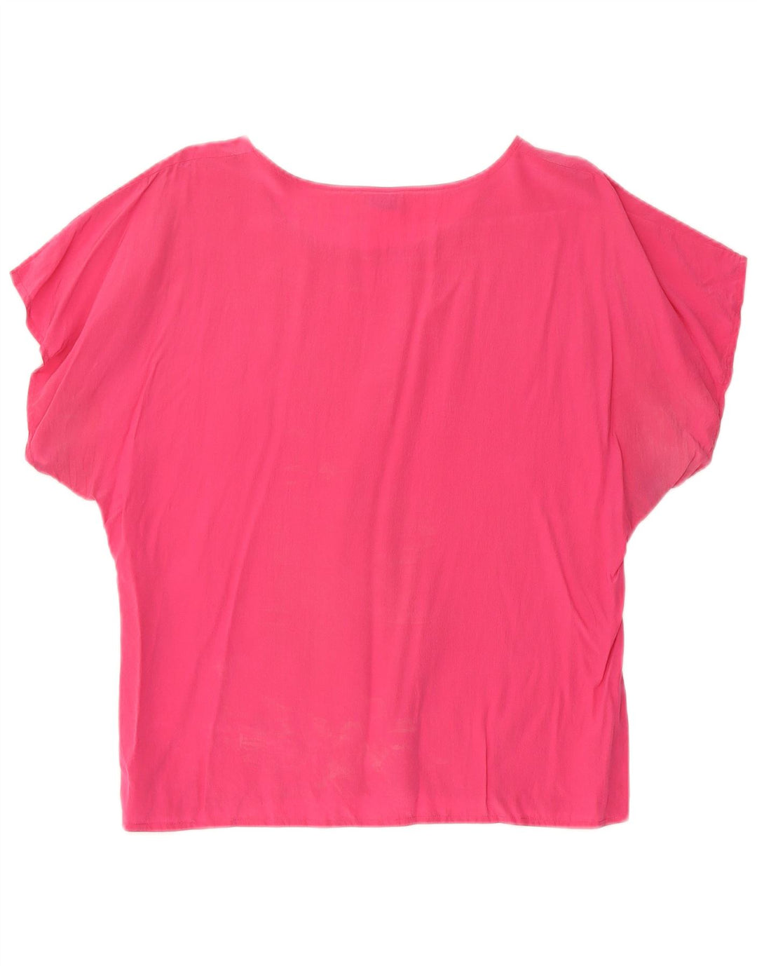 Blusa feminina MARELLA UK 16 grande seda rosa