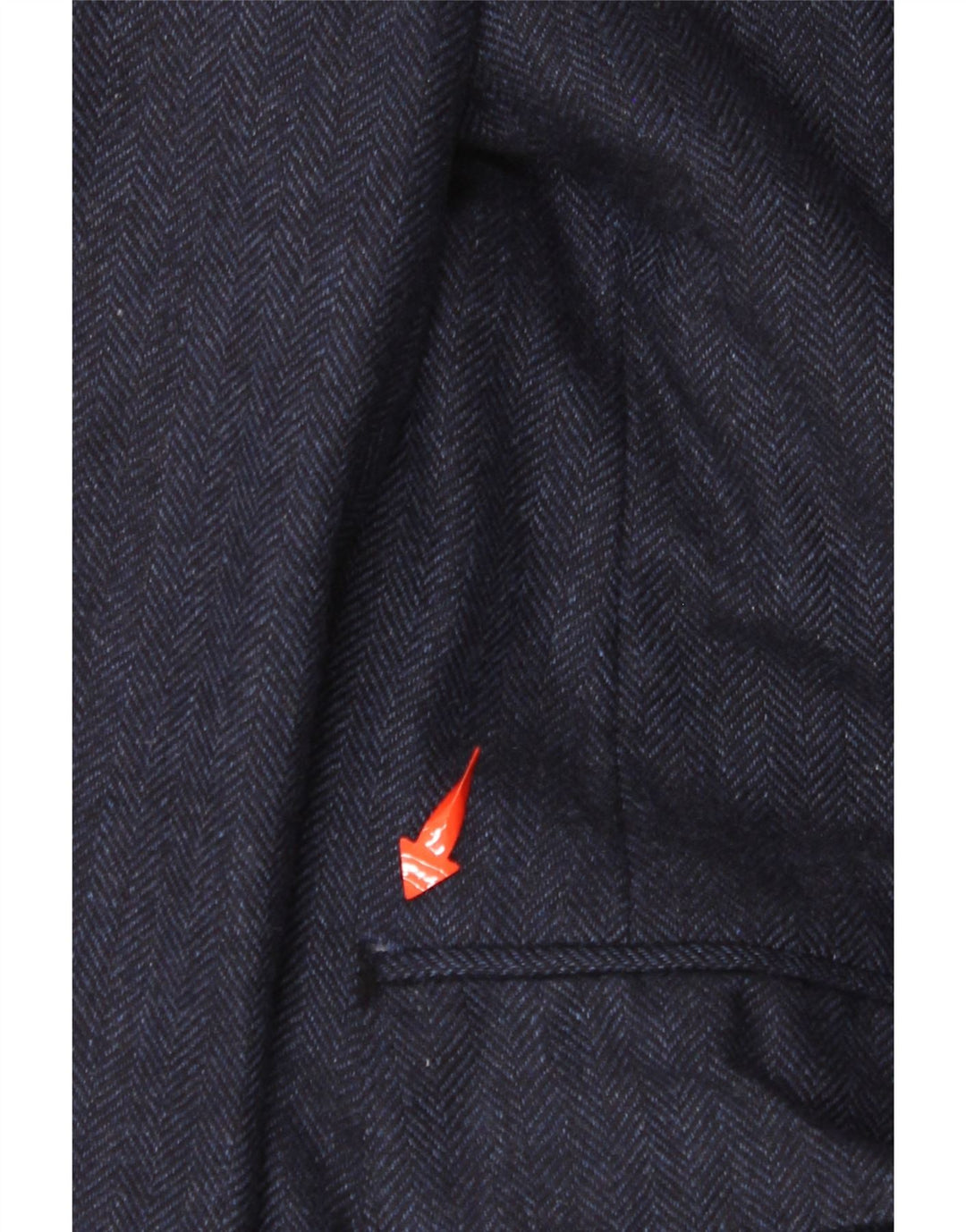 Jaqueta blazer masculina CANALI com 2 botões IT 52 XL azul marinho espinha de peixe caxemira