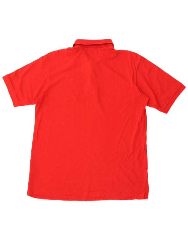 Camisa polo masculina Kappa XL algodão vermelho
