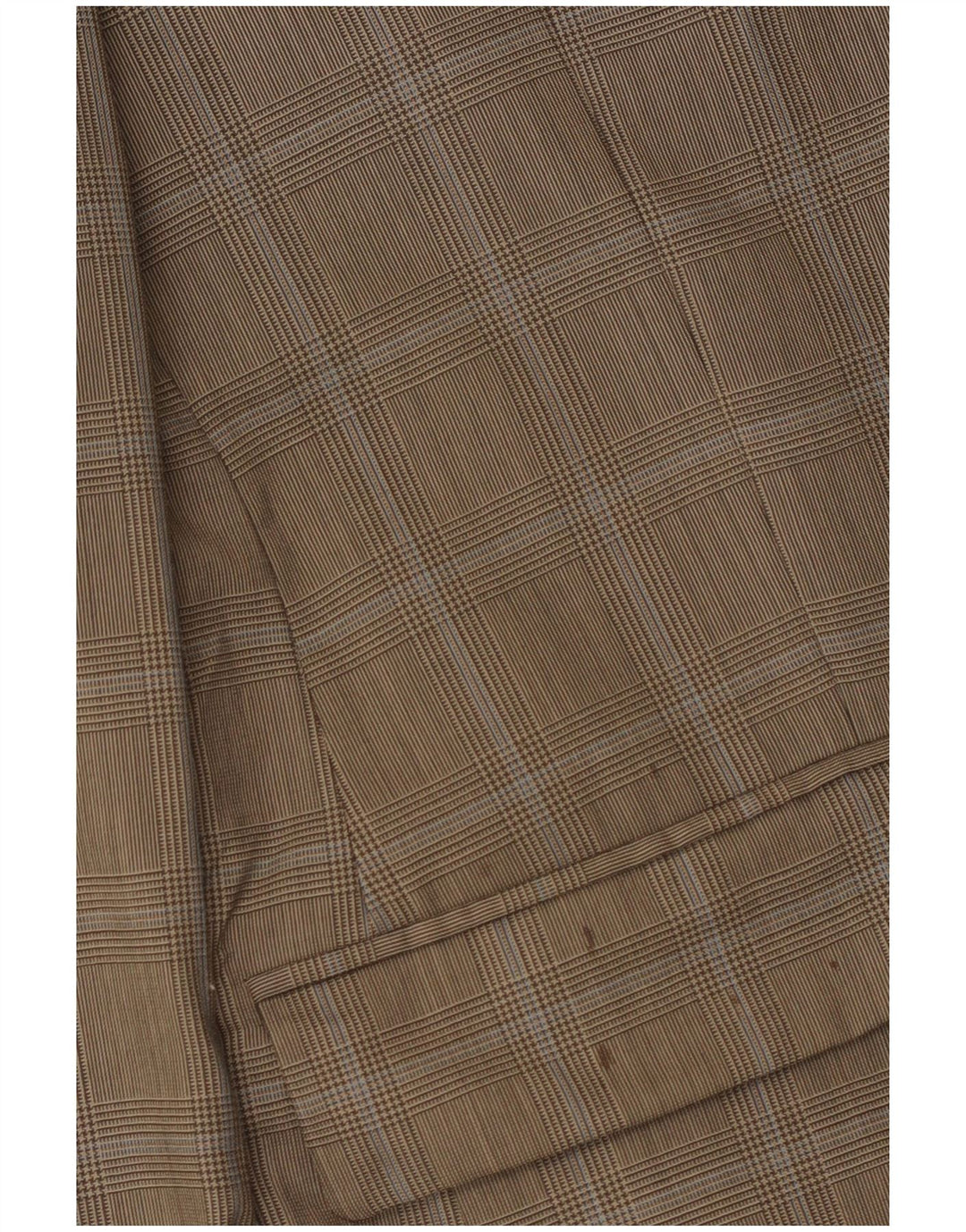Jaqueta Blazer Masculina de 3 Botões da Chaps Ralph Lauren Reino Unido 40 Grande Cáqui Xadrez
