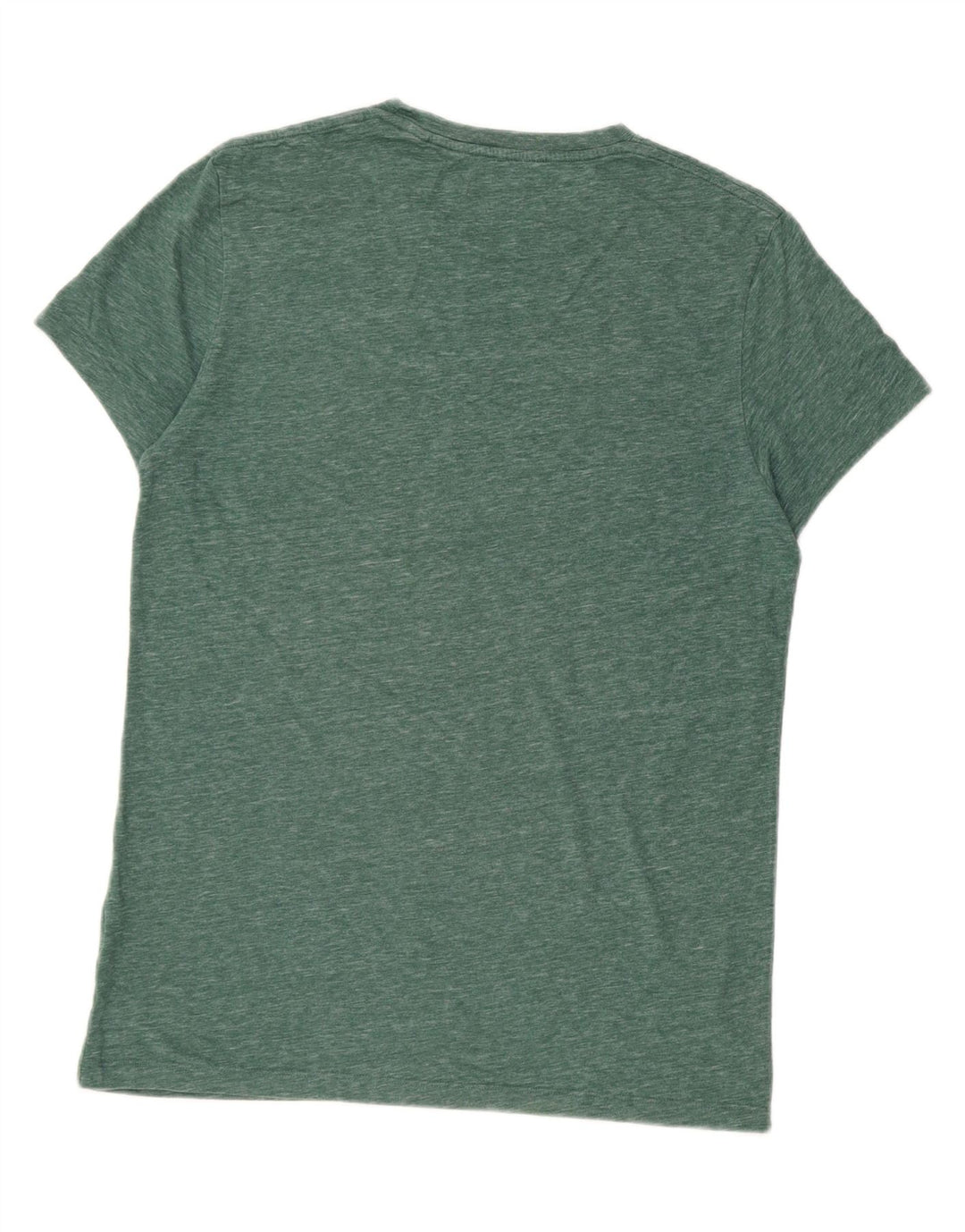 Jack Wills Camiseta masculina de algodão manchado verde médio