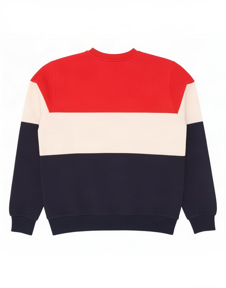 Moletom feminino Fila Jumper UK 12 médio multicolorido colorblock