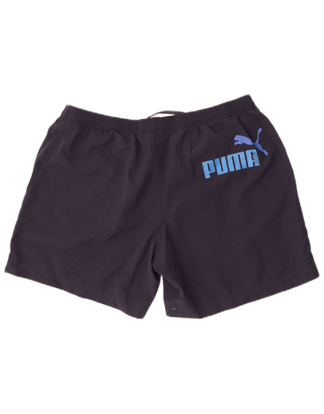 Shorts esportivos gráficos masculinos Puma XL azul marinho poliéster